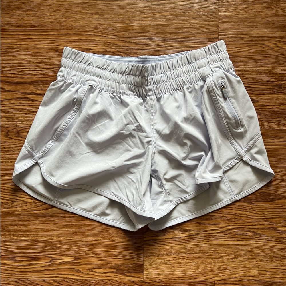 lululemon athletica Light Gray Athletic Shorts